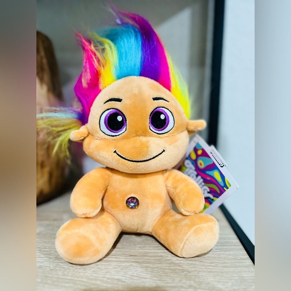 Trolls - Rainbow Troll HugMe 16"  Plush "New"